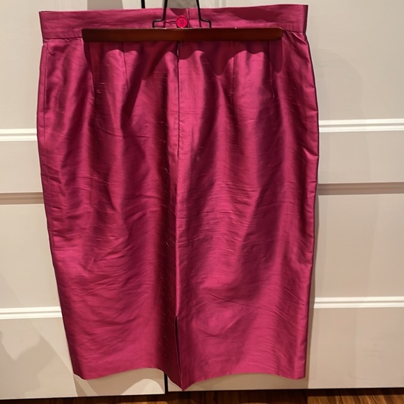 VINTAGE YVES SAINT LAURENT Silk Skirt - Picture 2 of 3